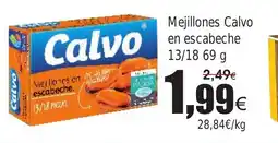 FROIZ Mejillones Calvo en escabeche oferta