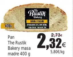 FROIZ Pan The Rustik Bakery masa madre oferta