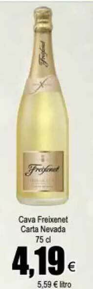 FROIZ Cava Freixenet Carta Nevada oferta