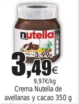 FROIZ Crema Nutella de avellanas y cacao oferta