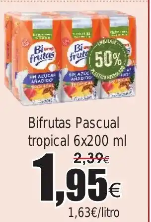 FROIZ Bifrutas Pascual tropical oferta