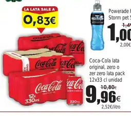 FROIZ COCA-COLA lata original, zero o zer zero lata oferta