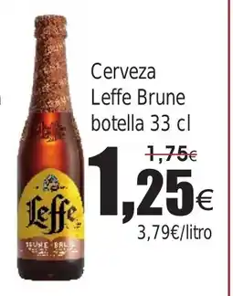 FROIZ Cerveza Leffe Brune botella oferta