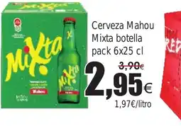 FROIZ Cerveza Mahou Mixta botella oferta
