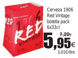 FROIZ Cerveza 1906 Red Vintage botella oferta