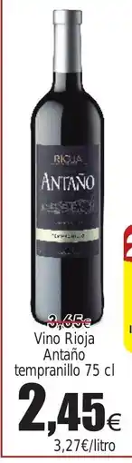 FROIZ Vino Rioja Antaño tempranillo oferta