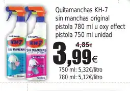 FROIZ Quitamanchas KH-7 sin manchas original oferta