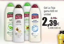 FROIZ Gel La Toja gama oferta