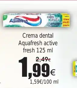 FROIZ Crema dental Aquafresh active oferta