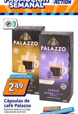 Action PALAZZO Cápsulas de café oferta