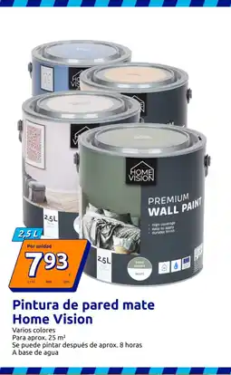 Action Pintura de pared mate Home Vision oferta