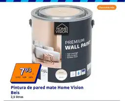 Action Pintura de pared mate Home Vision oferta