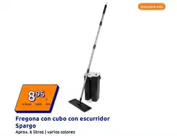 Action Fregona con cubo con escurridor oferta