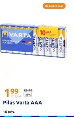 Action Pilas Varta AAA oferta