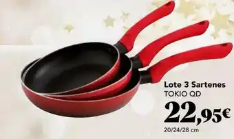 Gadis Lote 3 Sartenes Tokio Qd oferta