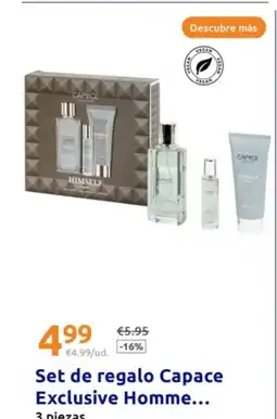 Action Set de regalo Capace Exclusive Homme... 3 piezas oferta