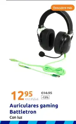 Action Auriculares gaming Battletron oferta