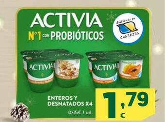 HiperDino Activia N°1 Con Probióticos oferta