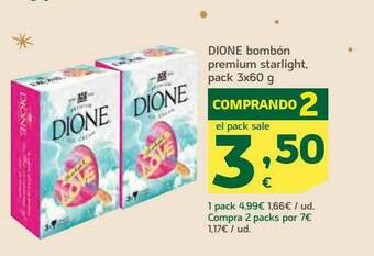 HiperDino Dione Bombón Premium Starlight oferta