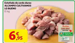 Alcampo Estofado de cerdo duroc oferta