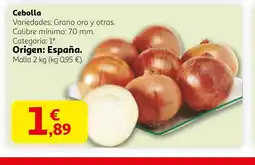 Alcampo Cebolla oferta