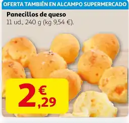 Alcampo Panecillos de queso oferta