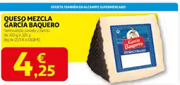 Alcampo GARCÍA BAQUERO Queso mezcla oferta
