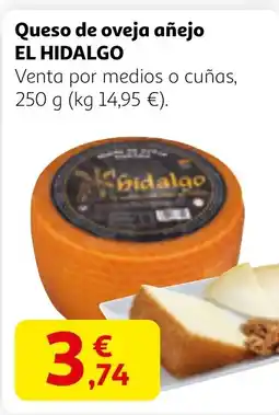 Alcampo EL HIDALGO Queso de oveja añejo oferta