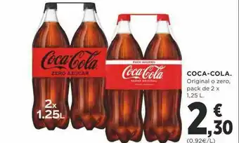 Supercor Exprés Coca-cola Original O Zero Pack De 2 oferta