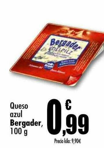 Unide Supermercados Queso Azul Bergader oferta