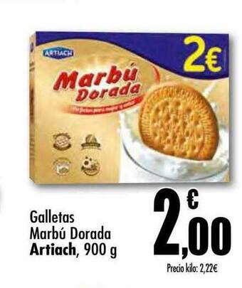 Unide Supermercados Galletas Marbú Dorada Artiach oferta