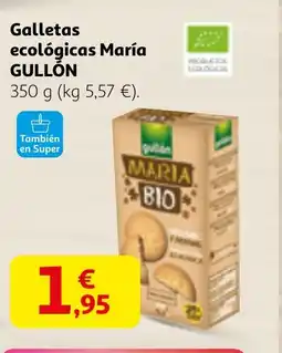 Alcampo GULLON Galletas ecológicas María oferta