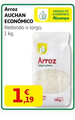 Alcampo AUCHAN ECONÓMICO Arroz oferta