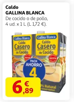 Alcampo GALLINA BLANCA Caldo oferta