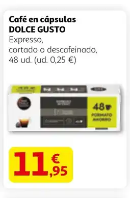 Alcampo DOLCE GUSTO Café en cápsulas oferta
