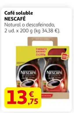 Alcampo NESCAFÉ Café soluble oferta