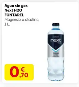 Alcampo FONTAREL Agua sin gas Next H2O oferta