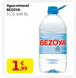 Alcampo BEZOYA Agua mineral oferta