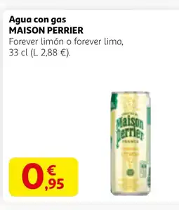 Alcampo MAISON PERRIER Agua con gas oferta