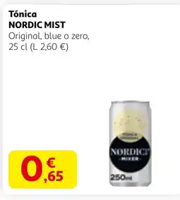 Alcampo NORDIC MIST Tónica oferta