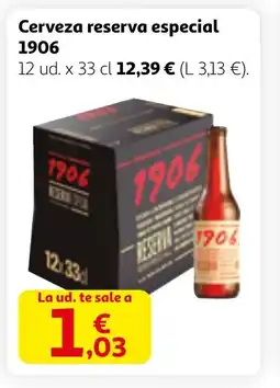 Alcampo 1906 Cerveza reserva especial oferta