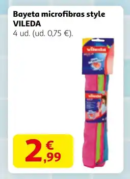 Alcampo VILEDA Bayeta microfibras style oferta