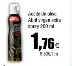 Cash FROIZ Aceite de oliva Abril virgen extra spray oferta