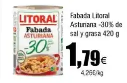 Cash FROIZ Fabada Litoral Asturiana -30% de sal y grasa oferta
