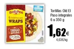 Cash FROIZ Tortillas old el paso integrales 6u oferta