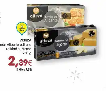 Alteza Turrón Alicante O Jinona Calidad Suprema