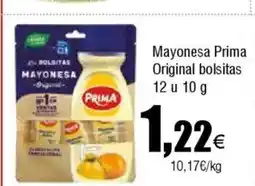 Cash FROIZ Mayonesa Prima Original bolsitas oferta