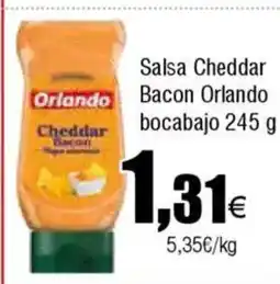 Cash FROIZ ORLANDO Salsa Cheddar Bacon oferta