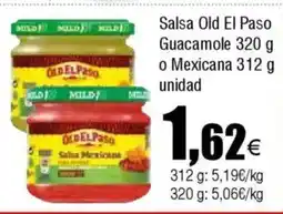 Cash FROIZ Salsa Old El Paso Guacamole o Mexicana oferta