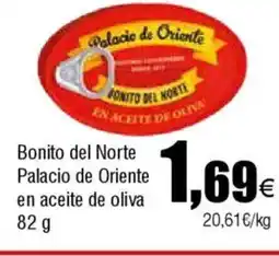 Cash FROIZ Bonito del Norte Palacio de Oriente en aceite de oliva oferta